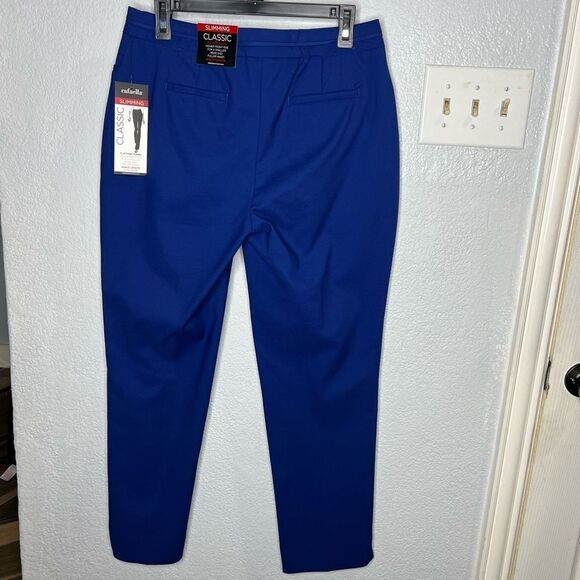 New! Rafaella Classic Slimming Ankle Length Women’s Dress Trousers Pants Sz 8 - Picture 3 of 14